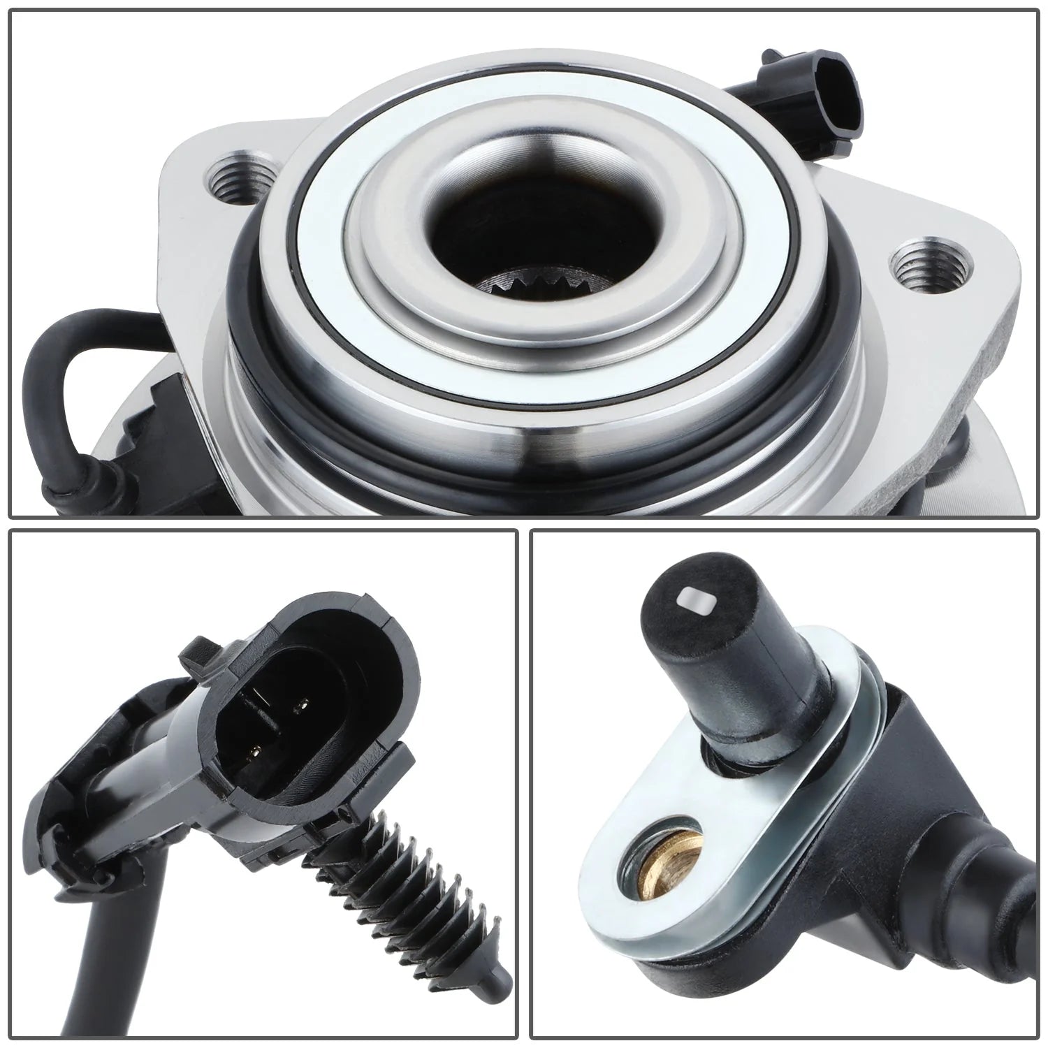 Front Left or Right Side Wheel Bearing & Hub Assembly 97-04 Chevy S10, GMC Sonoma, 97-05 Blazer, Jimmy