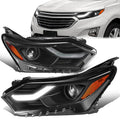 LED DRL Projector Headlights 18-21 Chevy Equinox