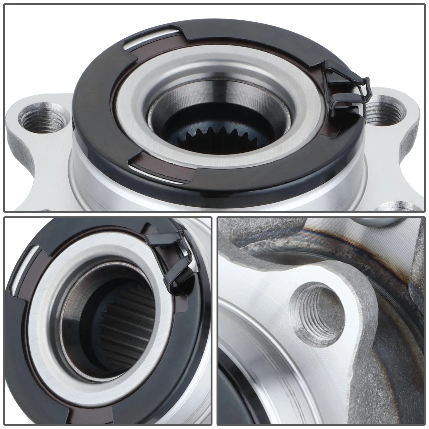 Rear Left or Right Side Wheel Bearing & Hub Assembly 07-17 Jeep Compass Patriot, 07-08 Dodge Caliber