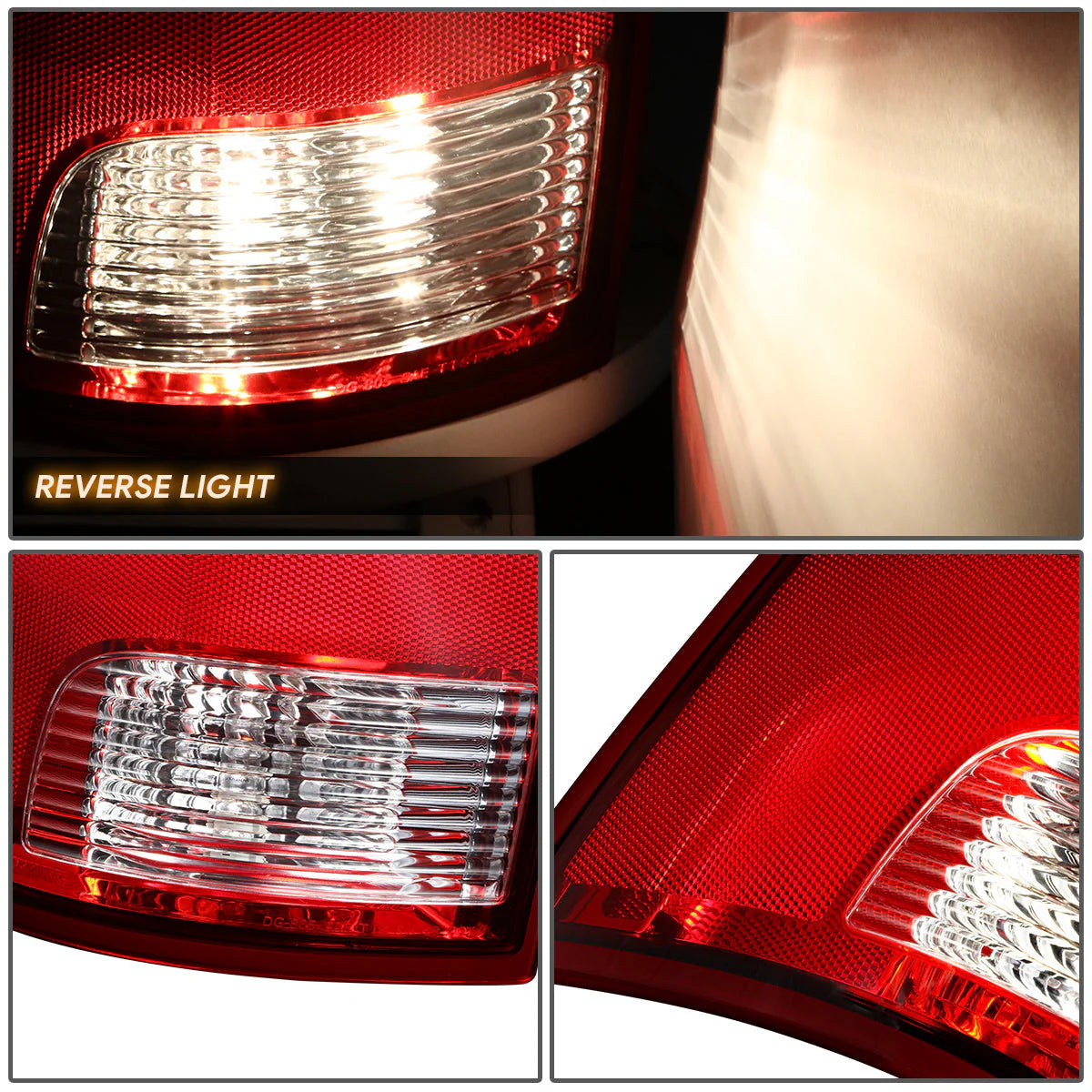 Tail Lights (Chrome) 09-10 Dodge Ram, 11-22 Ram 1500-3500