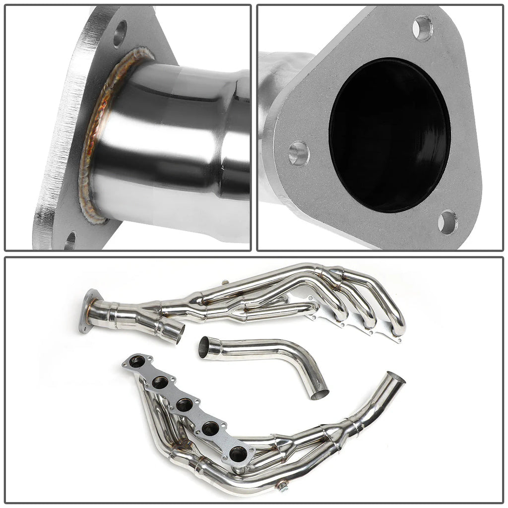 99-04 Ford F250 F350 Super Duty Tri-Y Long Tube Exhaust Header - Stainless Steel