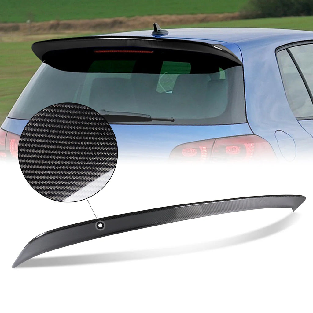 10-13 Volkswagen Golf Rear Window Roof Spoiler - Carbon Fiber