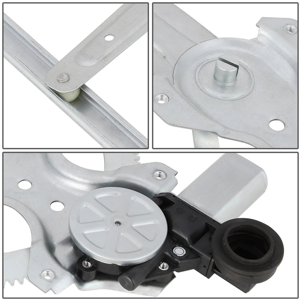 05-18 Toyota Tacoma Crew Cab Power Window Regulator w/Motor - Front Left /Rear Left Side