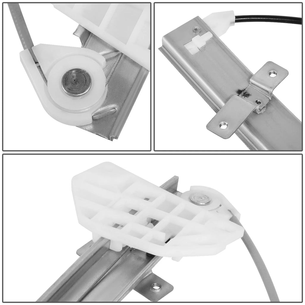 93-96 Mitsubishi Mirage Sedan Power Window Regulator w/o Motor - Front Right Passenger Side