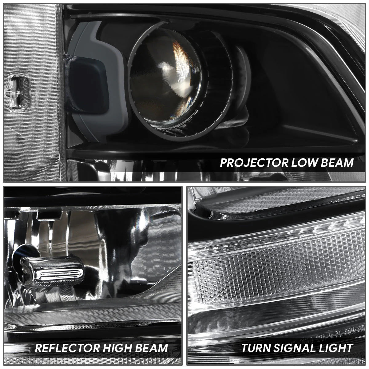 Factory Style Projector Headlight (Right) 19-20 Hyundai Santa Fe