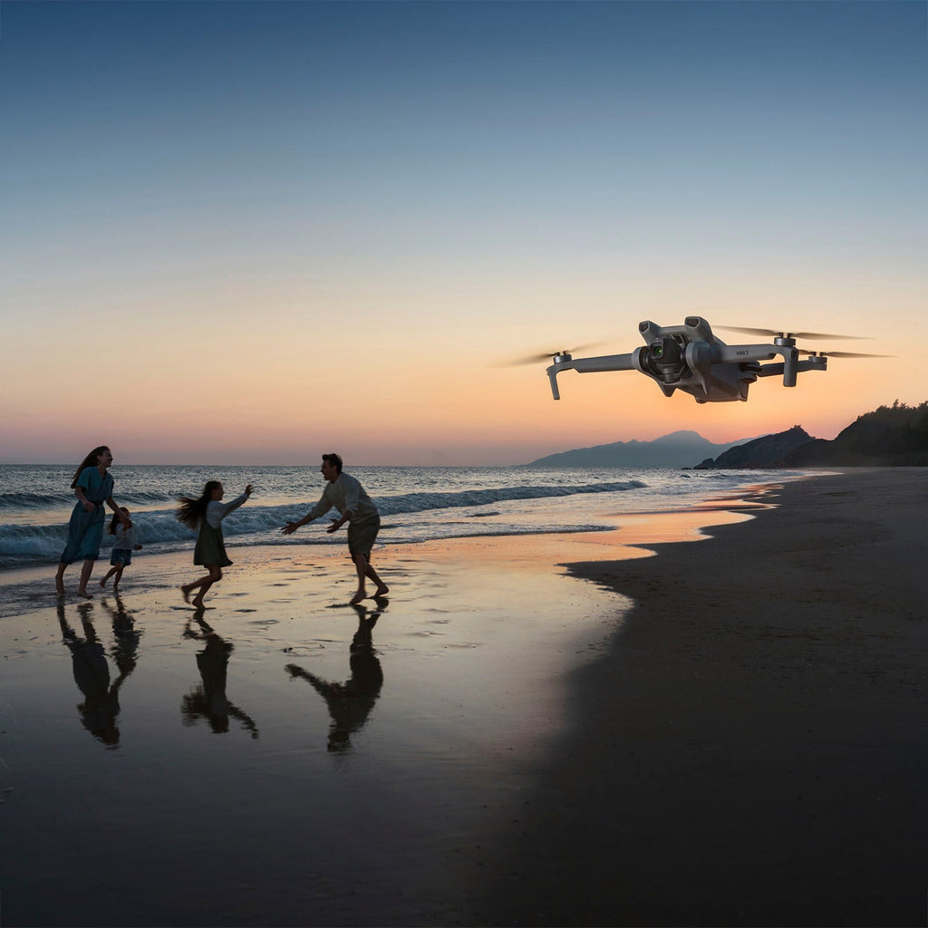 2026 Mini 3 Fly More Combo Drone and Remote Control with Built-in Screen – Gray