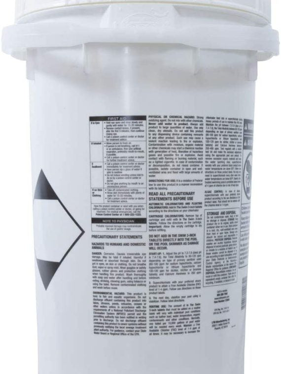 2026 3 INCH CHLORINE TABLETS – 50 LBS