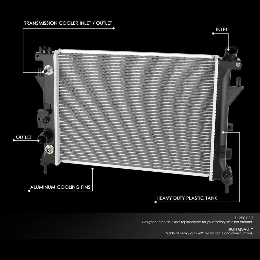 13050 Replacement Radiator 07-09 Pontiac Solstice, 07-10 Saturn Sky AT