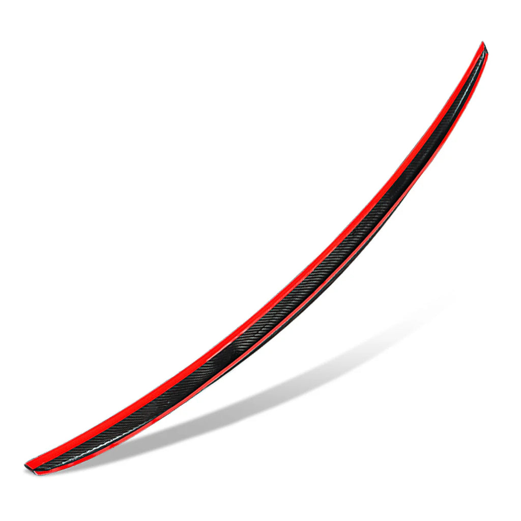 M4 Duck Bill Carbon Fiber Rear Trunk Lid Spoiler 17-21 BMW 5-Series G30 Sedan