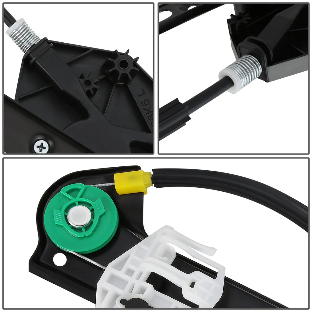 04-10 BMW X3 Power Window Regulator w/o Motor - Rear Left Driver Side