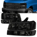 Factory Style Headlights 03-23 Chevrolet Express / GMC Savana 1500-4500