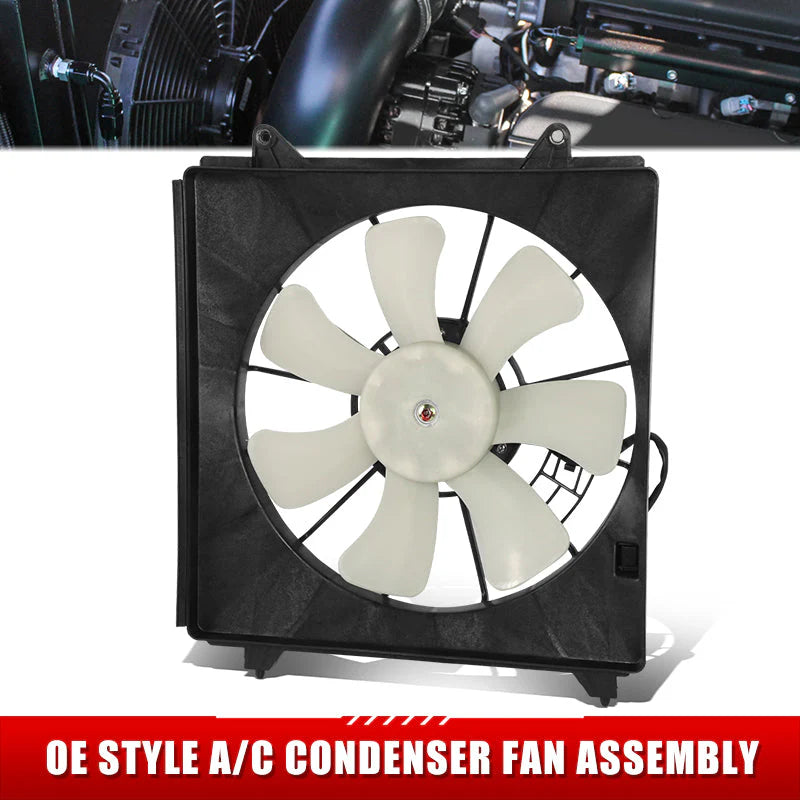 08-14 Honda Accord Acura Tsx 2.4L A/C Condenser Cooling Fan Assembly - HO3113123