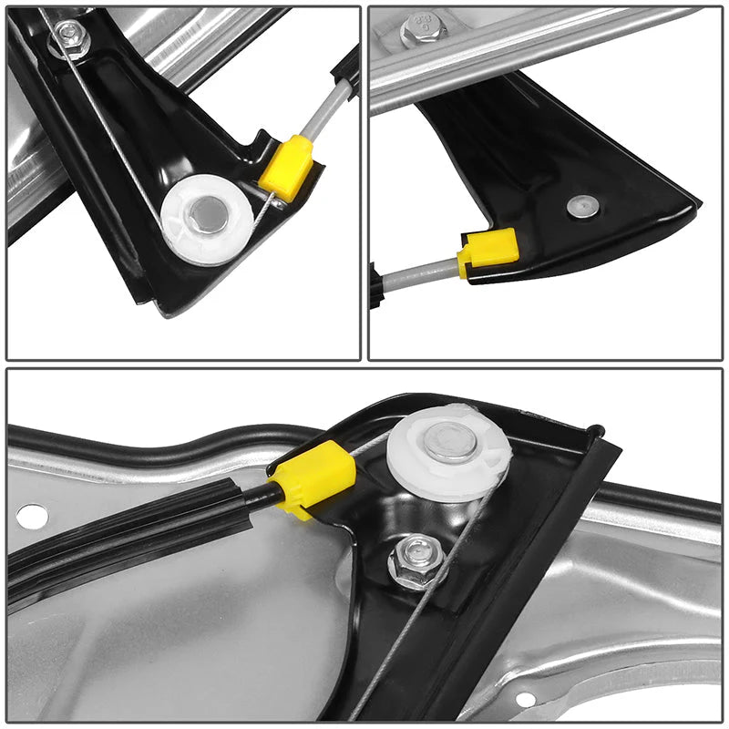 99-05 Volkswagen Jetta 99-10 Golf 4-Dr Power Window Regulator w/o Motor - Front Left Driver Side