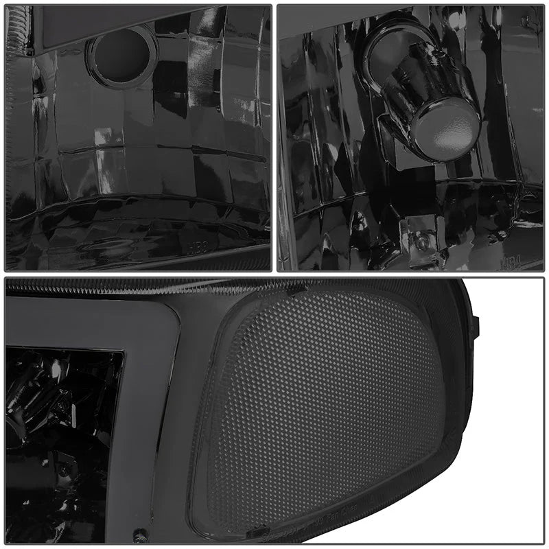 LED DRL Switchback Headlights 99-06 GMC Sierra 1500-3500 Yukon
