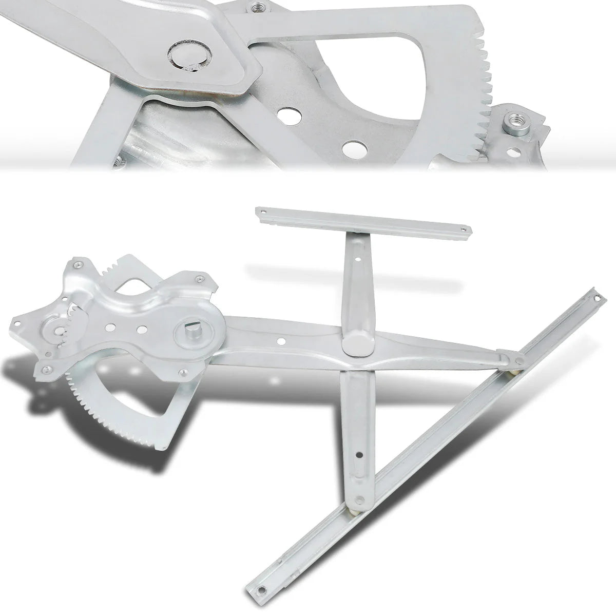 05-18 Toyota Tacoma Crew Cab Power Window Regulator w/o Motor - Front Left /Rear Left Side