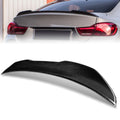 PSM-Style Carbon Fiber Rear Trunk Lid Spoiler 15-20 BMW M4 G82 Coupe