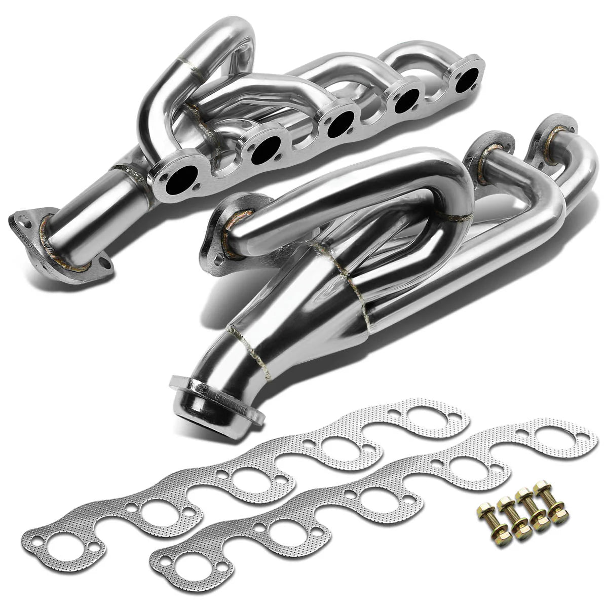 96-03 Dodge Ram 2500 3500 8.0L V10 Shorty Exhaust Header - Stainless Steel