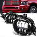LED Projector Fog Lights 02-09 Dodge Ram 1500 2500 3500