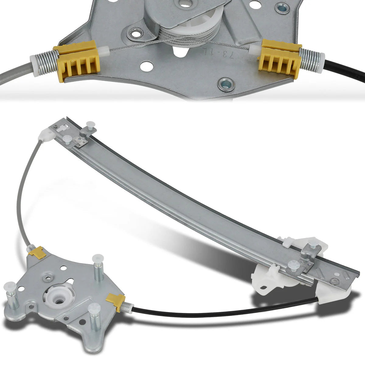 96-00 Hyundai Elantra Power Window Regulator w/o Motor - Front Left Driver Side
