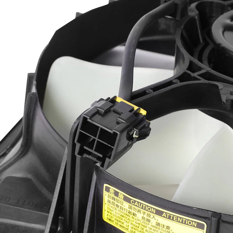 17-19 Nissan Rogue Sport Radiator Cooling Fan Assembly - 624660