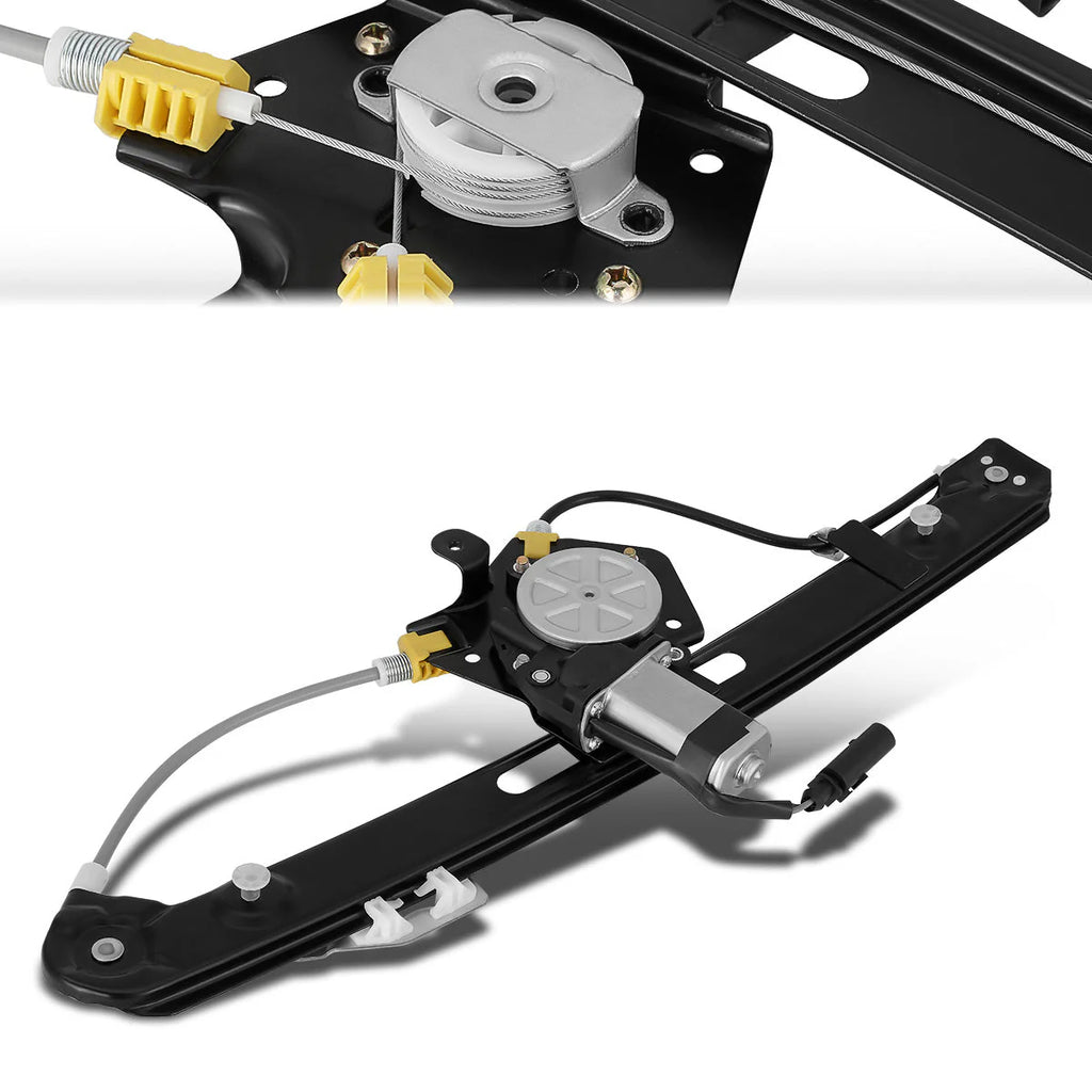 01-05 BMW 325I 325Xi 330I 330Xi 4Dr Power Window Regulator w/Motor - Rear Left Driver Side
