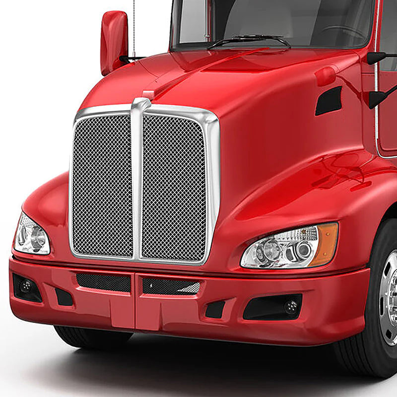LED Clear Lens Fog Lights 08-15 Kenworth T660, 13-20 Peterbilt 579