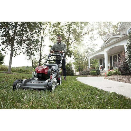 2026 22′′ 3-in-1 Self Propelled Lawn Mower, 201cc Engine, CVT, Adjustable Height, High-Traction Wheels