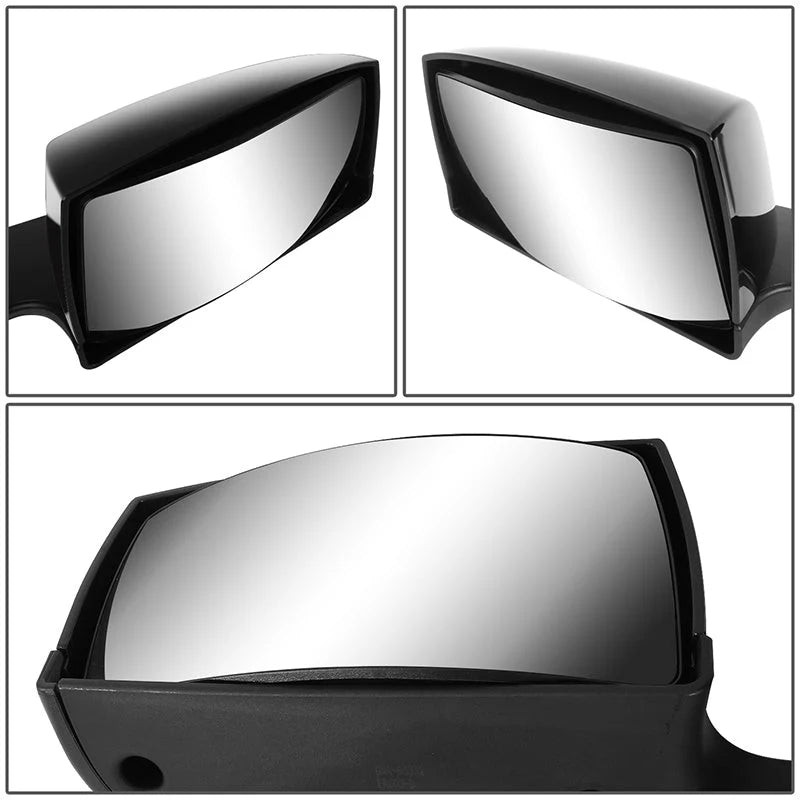 Performance Series Side Hood Mirrors (Black) 04-18 Volvo VN Series