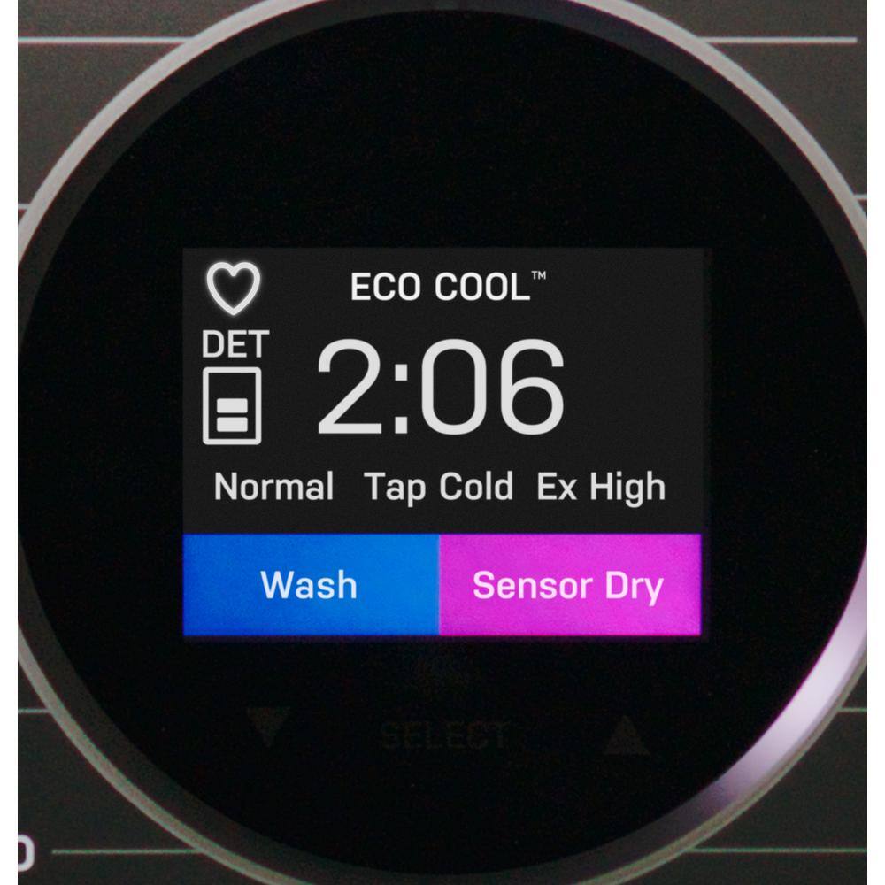 2026 Profile 4.8 cu. ft. UltraFast Combo Washer Dryer with Ventless Heat Pump Technology in Carbon Graphite