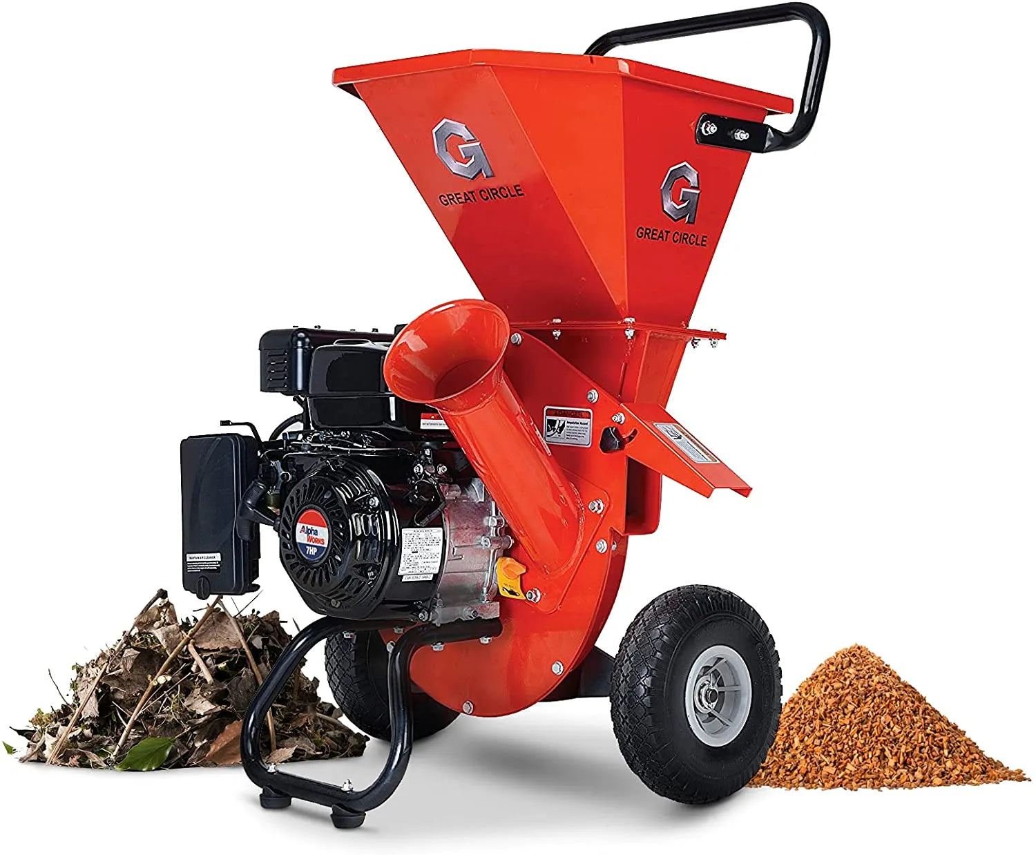 2026 Wood Chipper Shredder Mulcher Heavy Duty Gas Powered