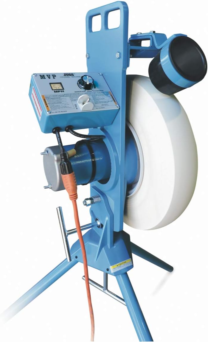 2026 Jugs MVP Combo Pitching Machine – Adjustable Up to 60 MPH, for Baseball & Softball, Ideal for Pitching-Machine Leagues