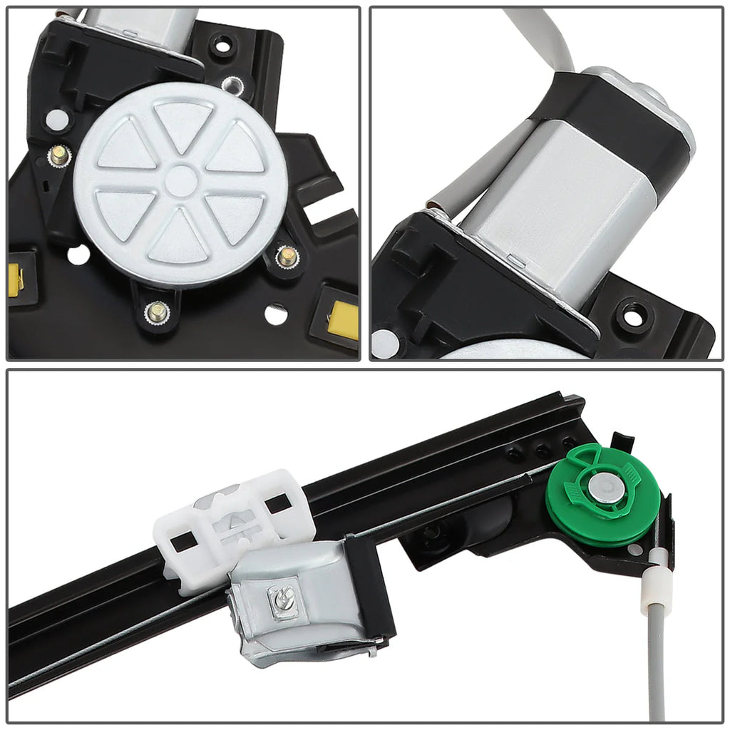 02-05 Land Rover Freelander Power Window Regulator w/Motor - Front Right Passenger Side