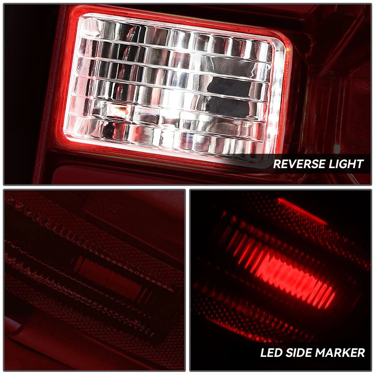 LED Brake Tail Lights 14-19 Chevy Silverado 1500 2500HD 3500HD