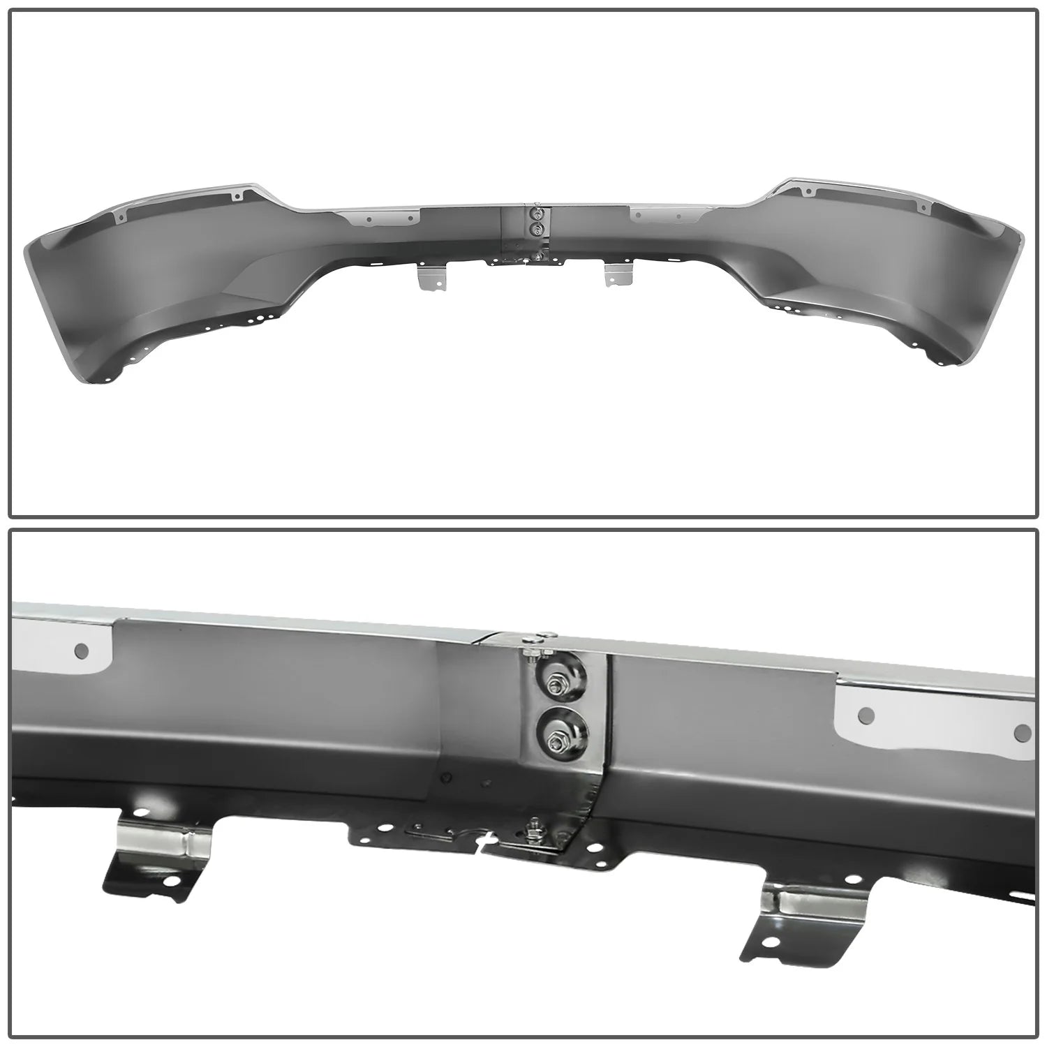 Modular Style Front Bumper (w/o Fog Light Holes) 16-19 Chevy Silverado 1500 LD