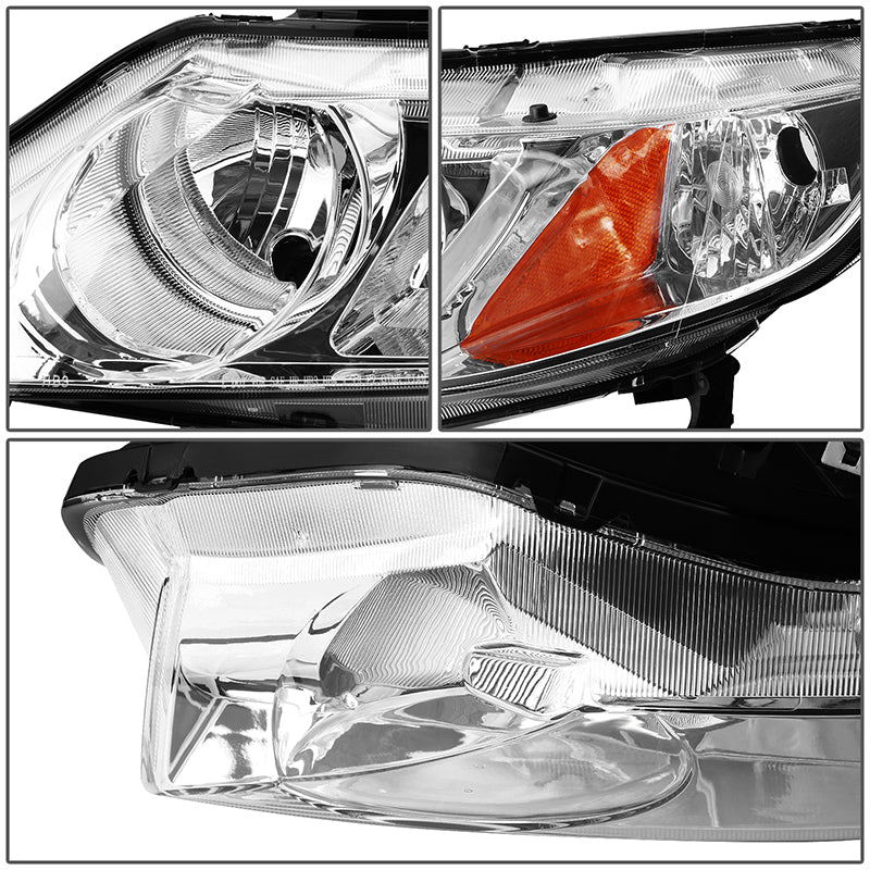 Factory Style Headlights 06-11 Honda Civic