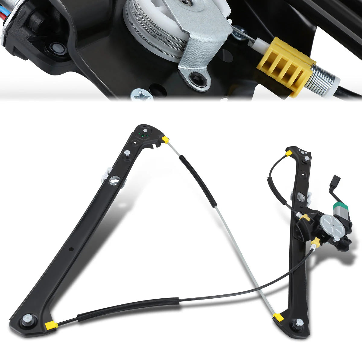 00-06 BMW X5 Power Window Regulator w/Motor - Front Right Passenger Side