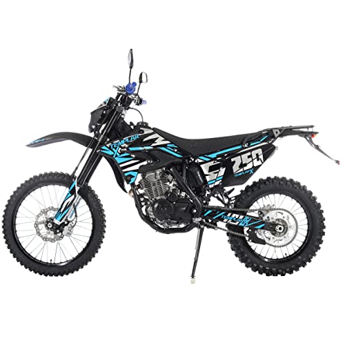 2026 250cc 6 Speed Dirt Bike with Zongshen Engine Pit Bike Gas Dirt Bikes