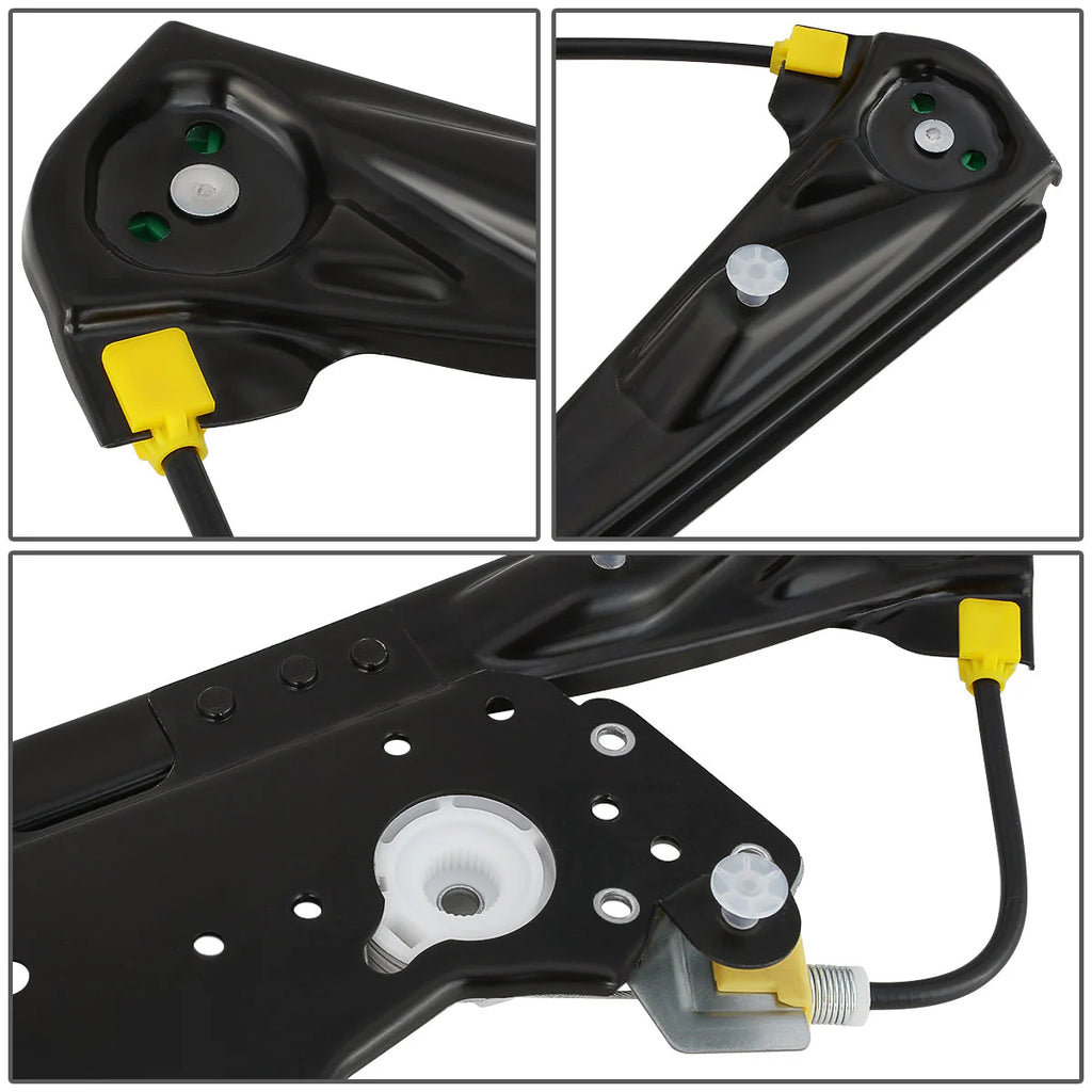 00-02 Lincoln LS Power Window Regulator w/o Motor - Front Left Driver Side