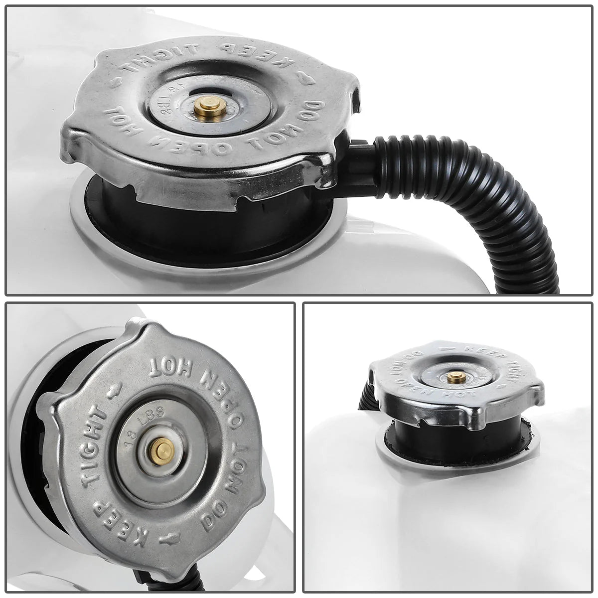 09-19 Dodge Journey 3.5L 3.6L Coolant Overflow Reservoir w/ Cap