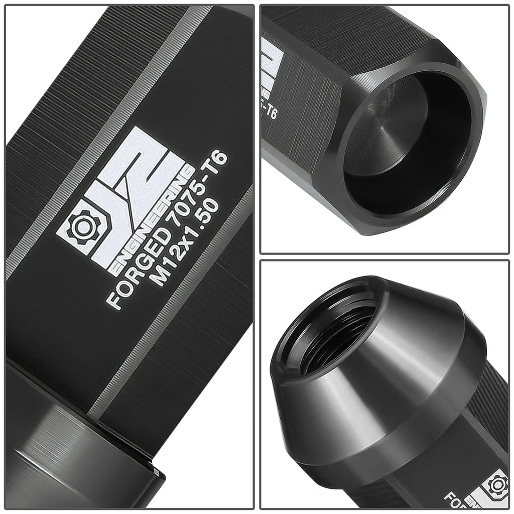 20 Pcs Aluminum Lug Nuts[A Variety of color options] Universal