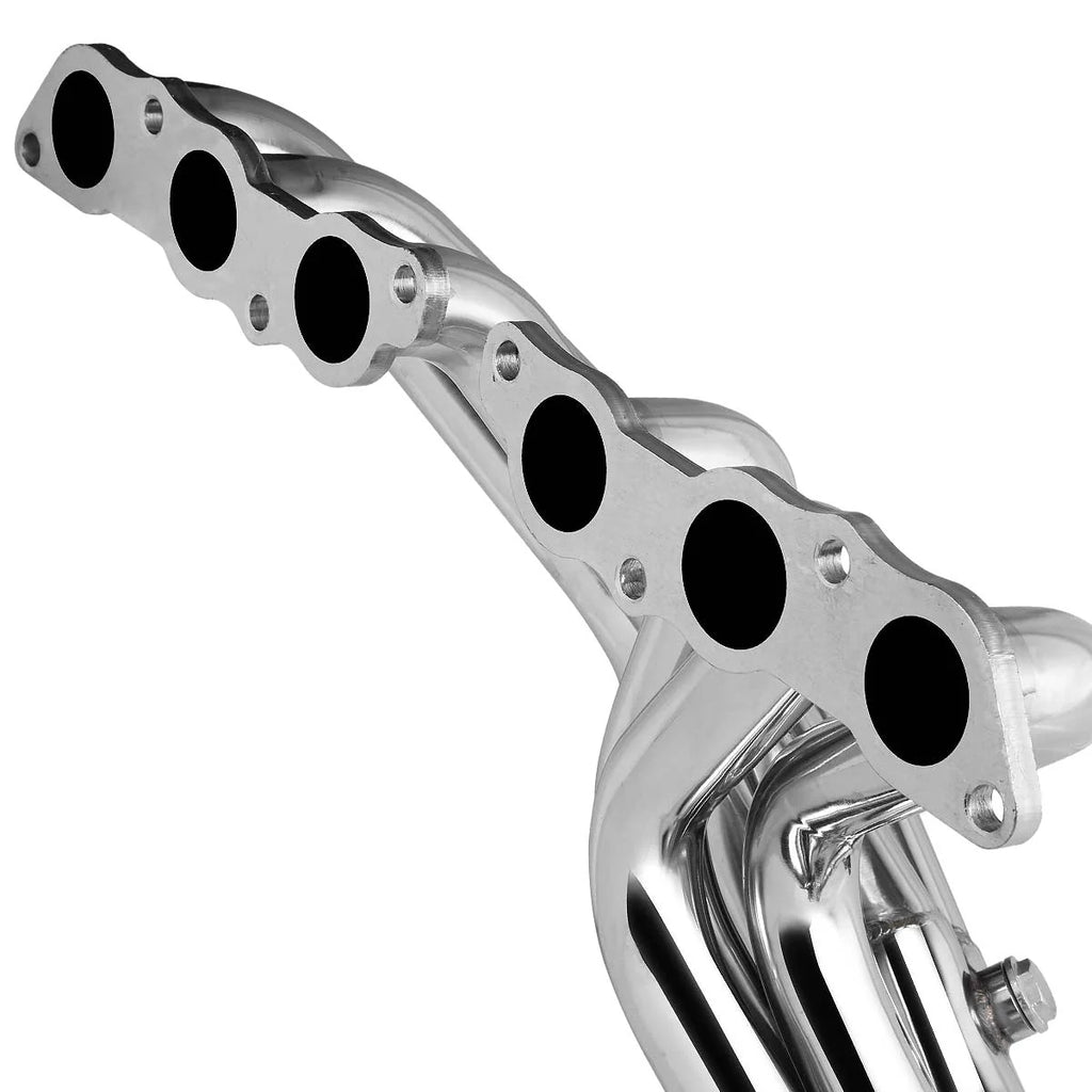 93-98 Toyota Supra MK4 NA 3.0L I6 6-2-1 Exhaust Header w/O2 Sensor Bungs - Stainless Steel