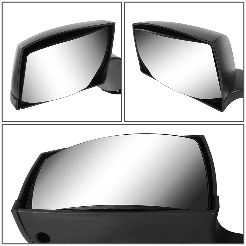 Performance Series Side Hood Mirrors (Black) 18-21 Volvo VNL 300, 400, 740, 760, 860