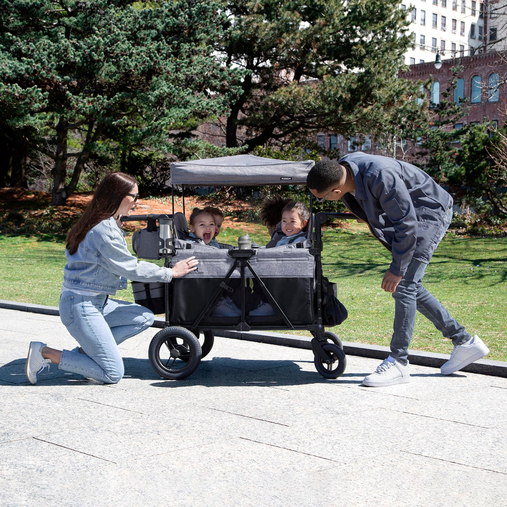 2026 Jeep Wrangler Deluxe 4 Seater Stroller Wagon by Delta Children