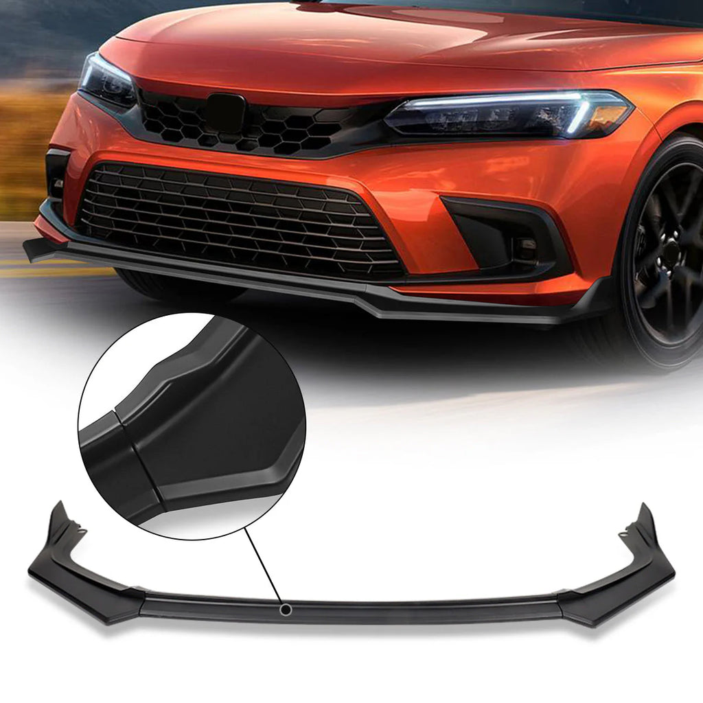 Type-R Style Front Bumper Lip 2022 Honda Civic Sedan