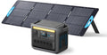 2026 Anker SOLIX C1000 Portable Power Station with 200W Solar Panel, 1800W Solar Generator, 1056wh LFP (LiFePO4) Battery, 6 AC Outlets, Up to 2400W for Home, Power Outages, and Outdoor Camping