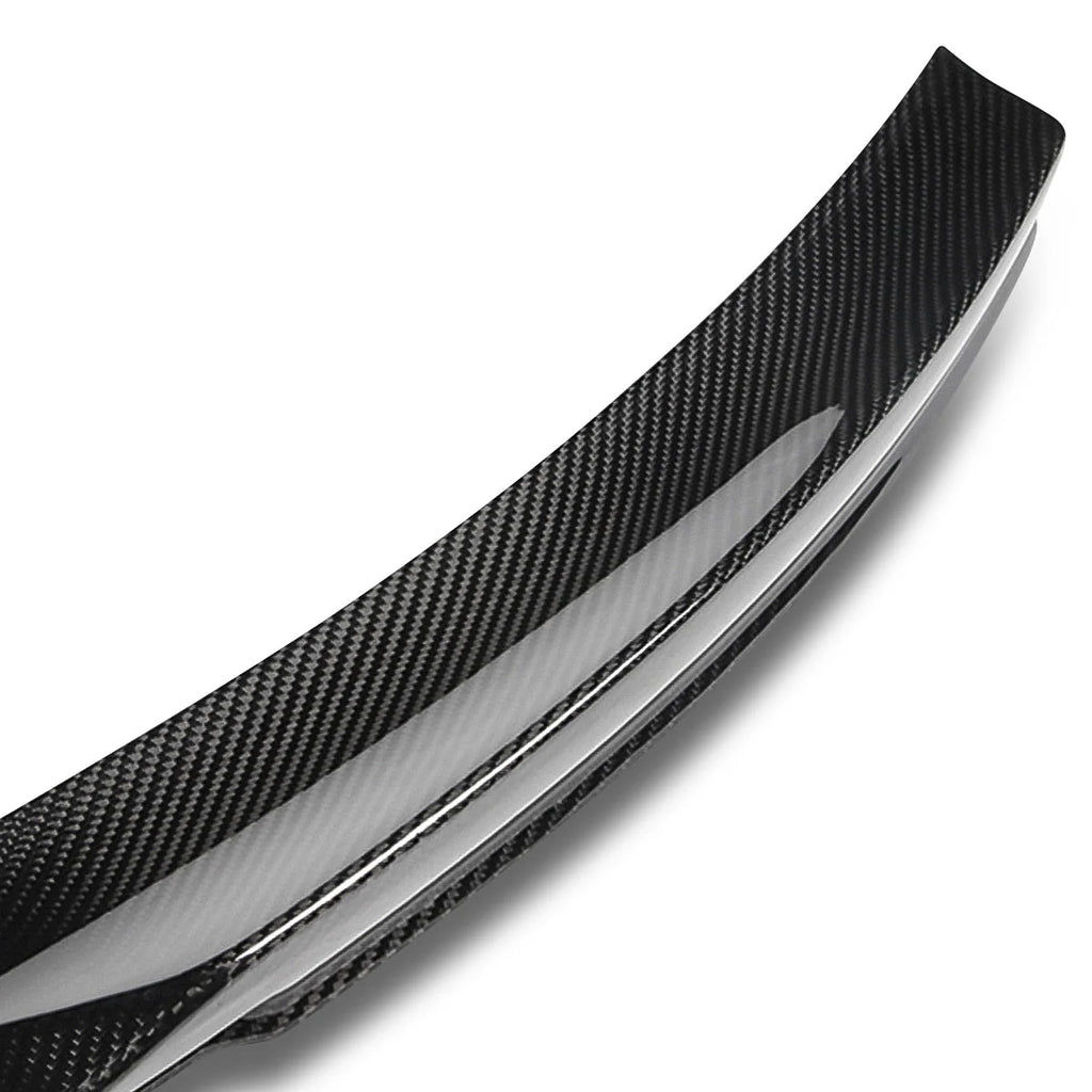 M4 Duck Bill Carbon Fiber Rear Trunk Lid Spoiler 15-20 BMW M4 F82 Coupe