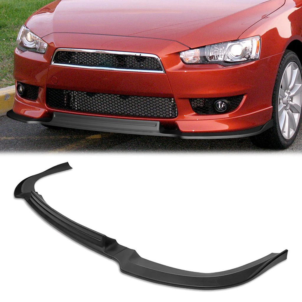 RA-Style Front Bumper Lip 08-15 Mitsubishi Lancer