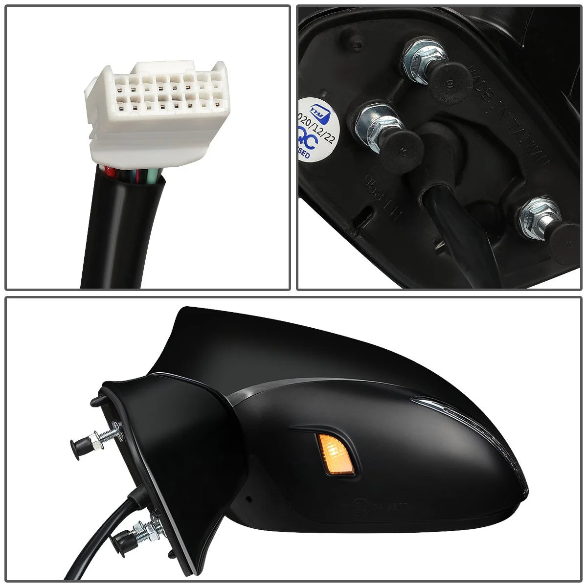 Powered Heated Memory Side View Mirror (Left) 13-15 Lexus ES300H ES350