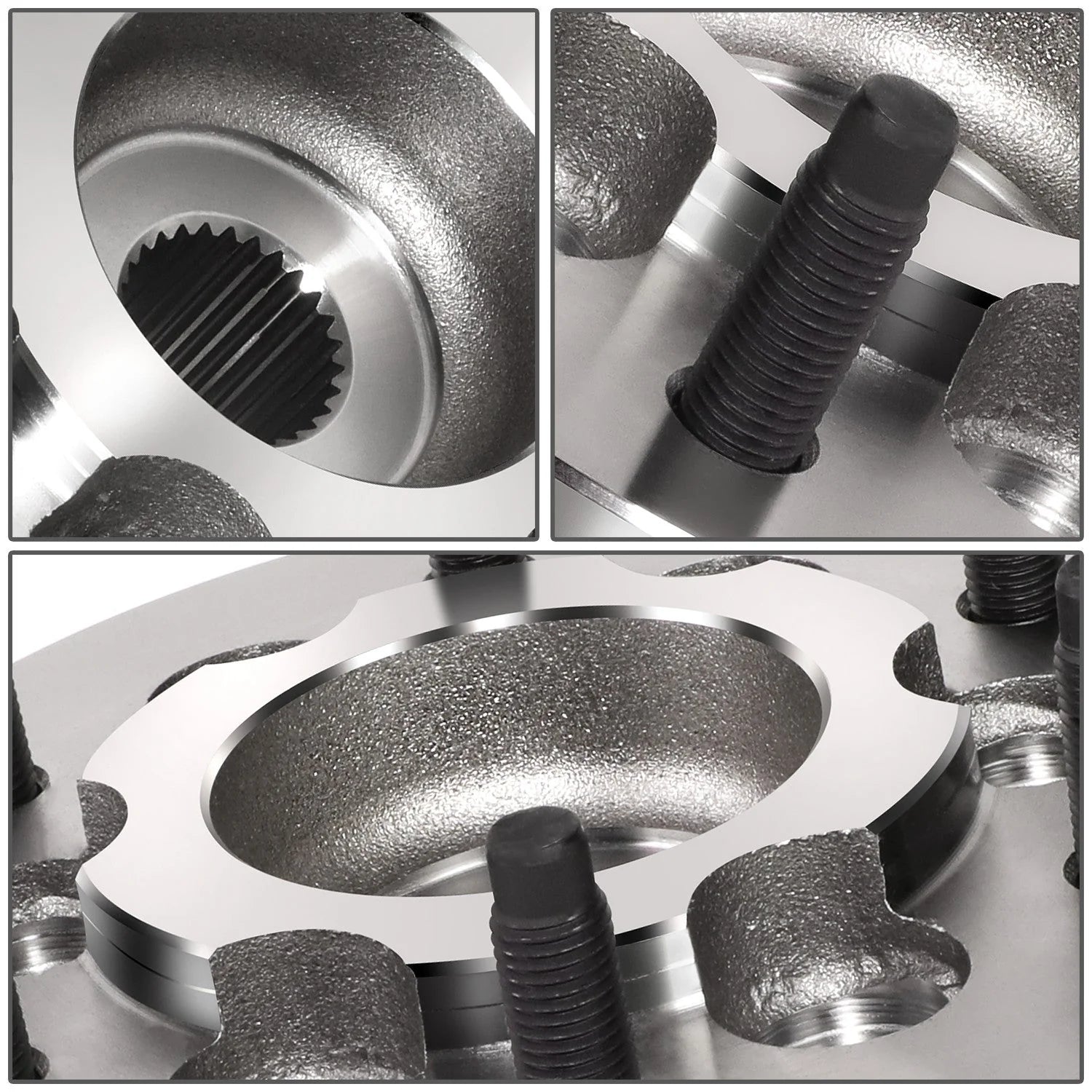 Front Wheel Bearing Hub Assembly (Driver/Left) 04-08 Chevy Colorado, GMC Canyon, 07-08 Isuzu I-370