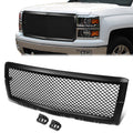 Diamond Mesh Front Grille 14-15 Chevy Silverado 1500